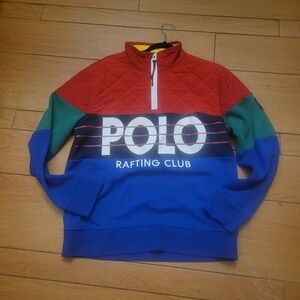 Polo Ralph Lauren Hi Tech Rafting Club Zip-Up Sweater Sz L